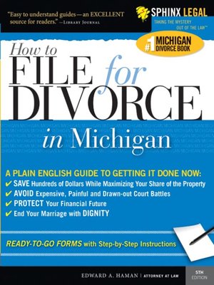 cover image of How to File for Divorce in Michigan